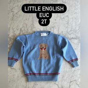 Little English Dog sweater